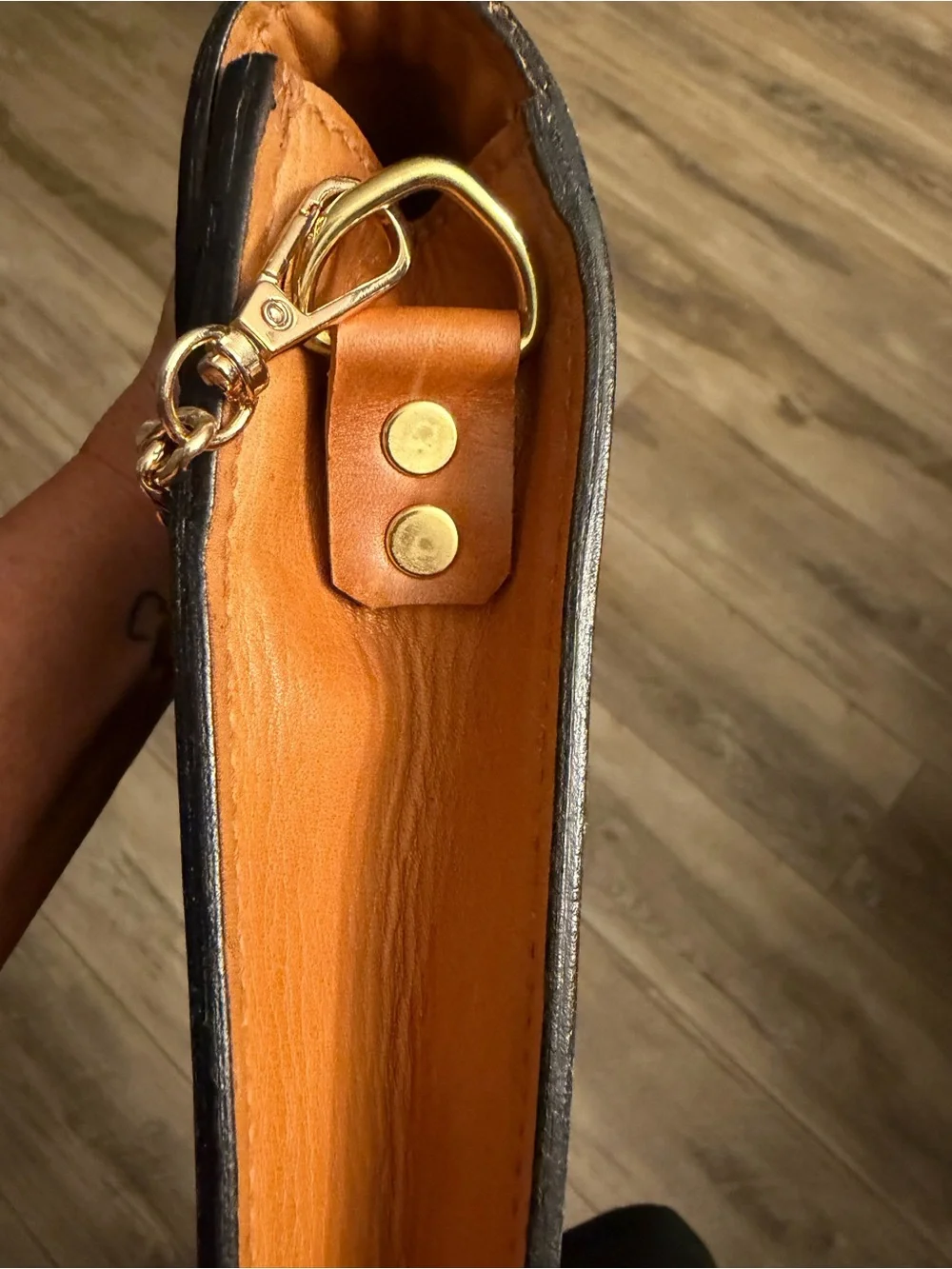 Gucci Vintage Brown and Tan Laptop Bag/Document Holder